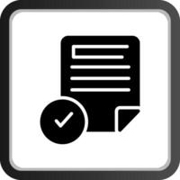 verifiziertes kreatives Icon-Design vektor