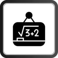 Whiteboard kreatives Icon-Design vektor