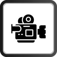 Videokamera kreatives Icon-Design vektor