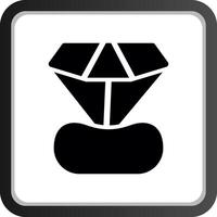 Diamant kreatives Icon-Design vektor