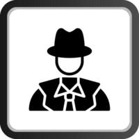 Spionage kreatives Icon-Design vektor