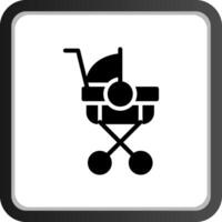 Kinderwagen kreativ Symbol Design vektor