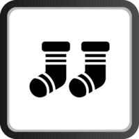 Baby Socken kreativ Symbol Design vektor