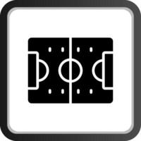 Fußball Spiel kreativ Symbol Design vektor