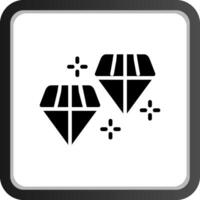 Diamanten kreativ Symbol Design vektor