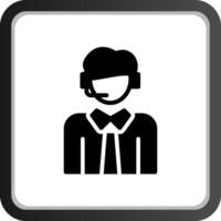 Kundenservice kreatives Icon-Design vektor