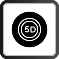 5d Daten Lager kreativ Symbol Design vektor