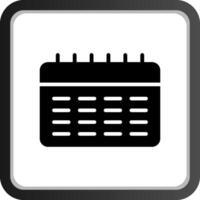 Kalender kreatives Icon-Design vektor