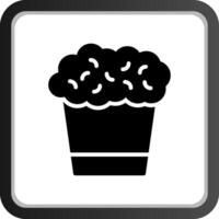 Popcorn kreatives Icon-Design vektor