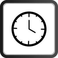 Uhr kreatives Icon-Design vektor