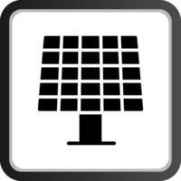 Solarpanel kreatives Icon-Design vektor