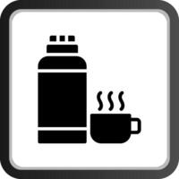 Thermos kreatives Icon-Design vektor