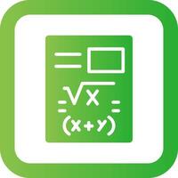 Mathe kreatives Icon-Design vektor