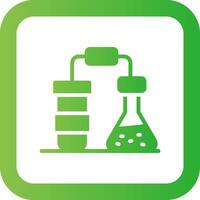 Chemie kreatives Icon-Design vektor