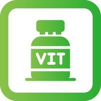 Vitamine kreatives Icon-Design vektor