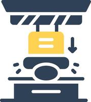 hydraulisches kreatives Icon-Design vektor