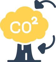 co2 kreativ Symbol Design vektor