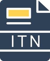 itn kreativ Symbol Design vektor