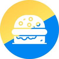 Burger kreatives Icon-Design vektor