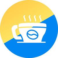 Kaffee kreatives Icon-Design vektor