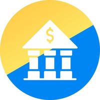 Bank kreatives Icon-Design vektor