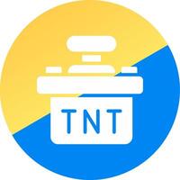 tnt kreatives Icon-Design vektor