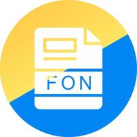 fon kreativ Symbol Design vektor