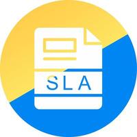 sla kreativ Symbol Design vektor