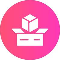 Box kreatives Icon-Design vektor