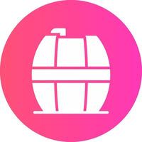 Barrel kreatives Icon-Design vektor