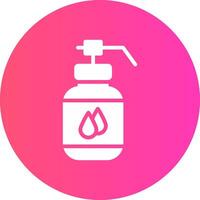 Shampoo kreatives Icon-Design vektor