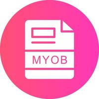 myob kreativ Symbol Design vektor