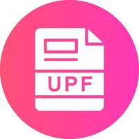 upf kreativ Symbol Design vektor