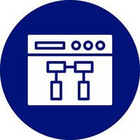 Sitemap kreatives Icon-Design vektor