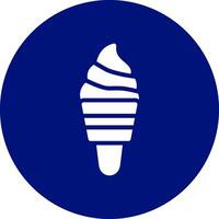 Eis kreatives Icon-Design vektor