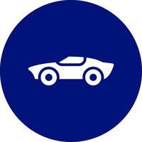 Sportwagen kreatives Icon-Design vektor