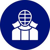 Kendo kreatives Icon-Design vektor