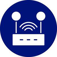 Wifi kreatives Icon-Design vektor