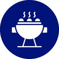 Grill kreatives Icon-Design vektor