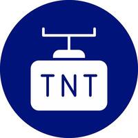 tnt kreatives Icon-Design vektor