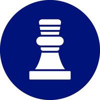 Schach Spiel kreativ Symbol Design vektor