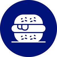 Burger kreativ Symbol Design vektor