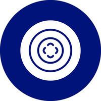 bullseye kreativ Symbol Design vektor