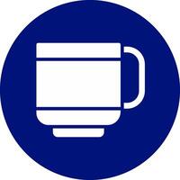 Tasse kreatives Icon-Design vektor