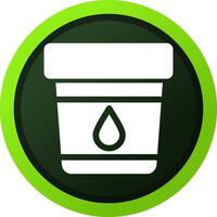 Urinprobe kreatives Icon-Design vektor