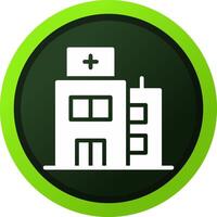 Krankenhaus kreatives Icon-Design vektor