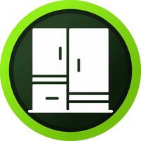 Kleiderschrank kreatives Icon-Design vektor