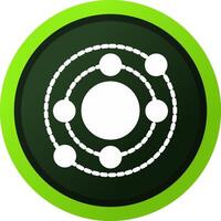 Planet kreatives Icon-Design vektor