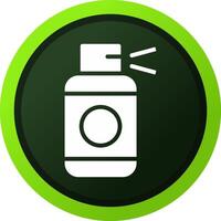 Haarspray kreatives Icon-Design vektor