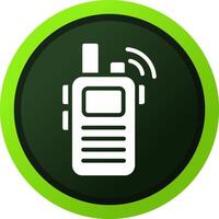 Walkie-Talkies kreatives Icon-Design vektor